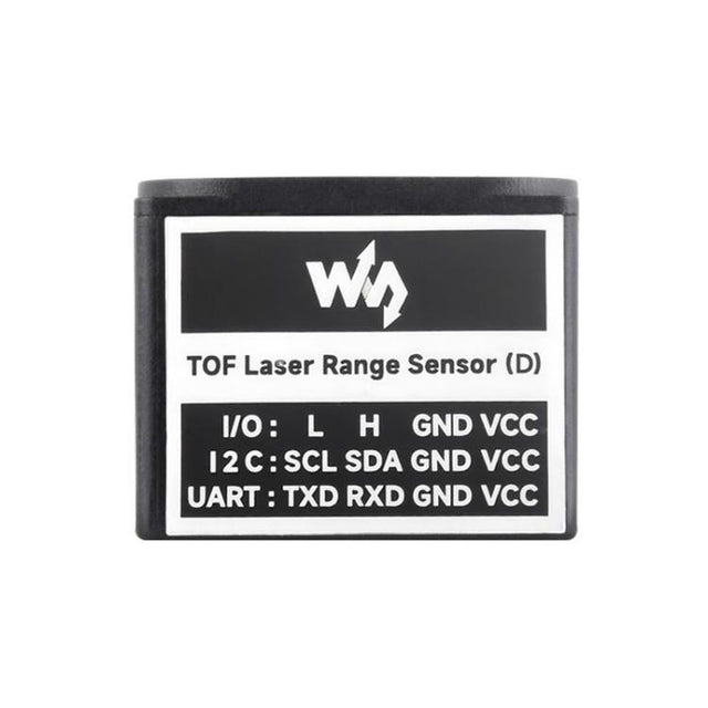 Waveshare TOF Time of Flight Laser Range Sensor, UART / I2C / IO Communication, Range: 50m