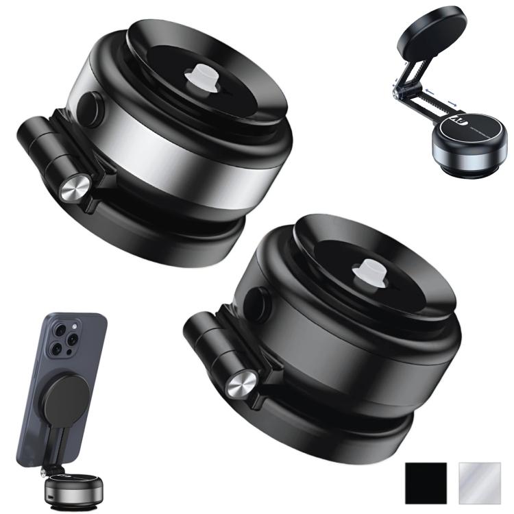 Car Navigation Eectric Vacuum Magnetic Suction Cup Multifunctional Bracket(Black) - Universal Car Holders by PMc TechLife | Online Shopping South Africa | PMc TechLife | Buy Now Pay Later Mobicred