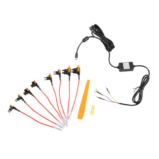 Car Driving Recorder Parking Monitoring 3A Step-down Cable Set, Specifications: Type-C 3 Wires - free shipping - PMC Jewellery - Order now!
