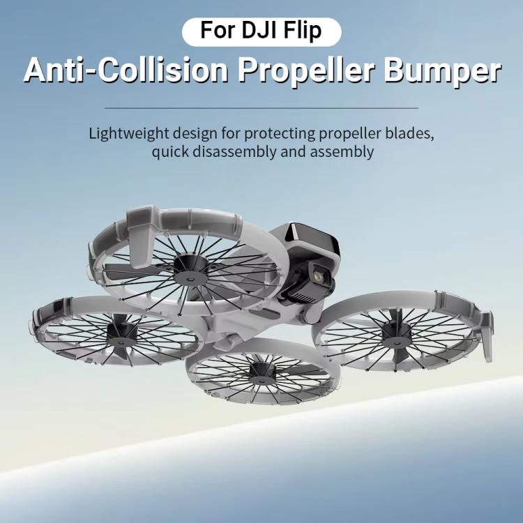 For DJI Flip CYNOVA FL-FZT-CY Paddle Impact Protectors(Translucent Black) - free shipping - PMC Jewellery - Order now!