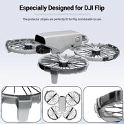 For DJI Flip CYNOVA FL-FZT-CY Paddle Impact Protectors(Green)