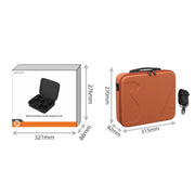 For DJI Flip Sunnylife FP-B958 Storage Bag Vlog Aerial Camera Protective Case Accessory(Orange)