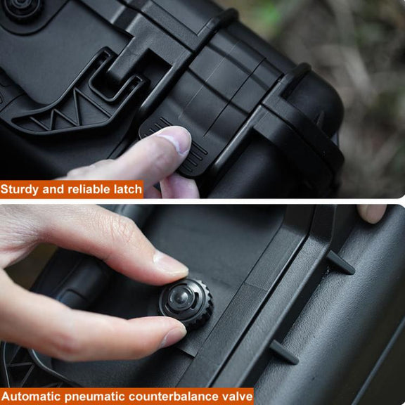For DJI Flip CYNOVA FL-AQX-CY IP67 Water-resistant Pressure And Shock Resistant Safety Case(Black)