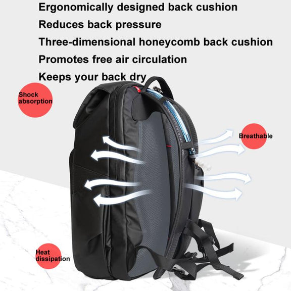For DJI Flip CYNOVA C-MA-DB-003 Drone Shock And Stress Reduction Duffel Bag(Black)