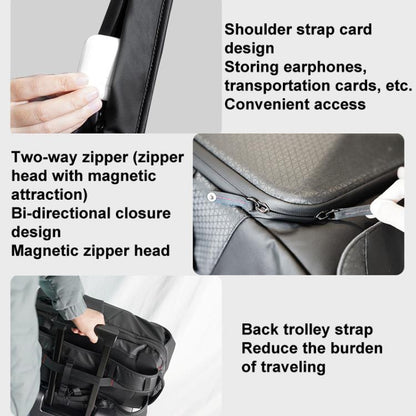 For DJI Flip CYNOVA C-MA-DB-003 Drone Shock And Stress Reduction Duffel Bag(Black) - free shipping - PMC Jewellery - Order now!