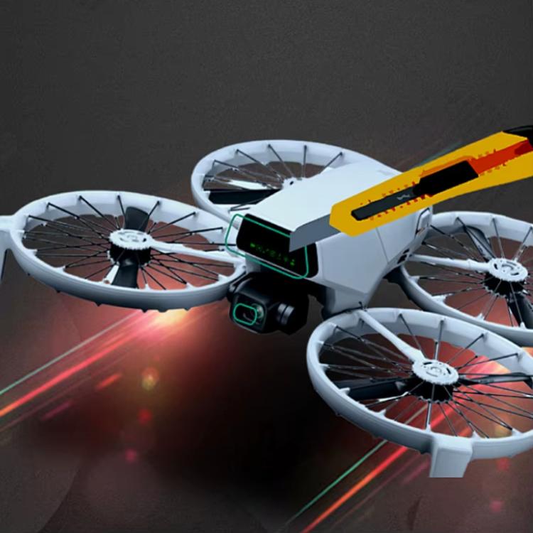 For DJI Flip CQT 4 In 1 Drone Nano Lens Radar Scratch Resistant HD Full Wrap Protective Film