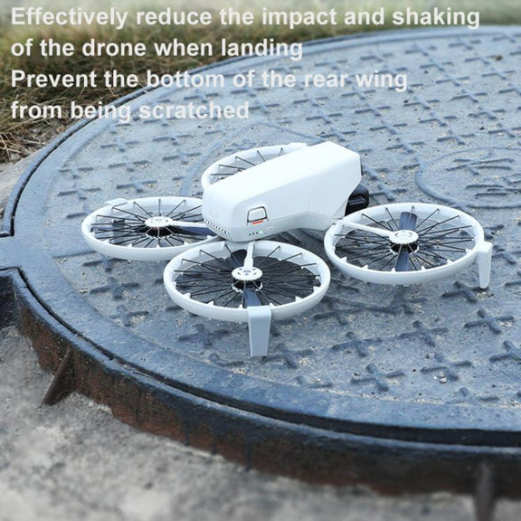 1pair For DJI Flip Drone Landing Gear Height Enhancement Rear Stand Gimbal Protector Bracket Accessories