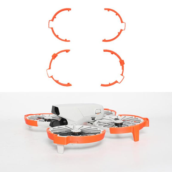 For DJI Flip Drone With Tripod Bumper Ring(Orange)