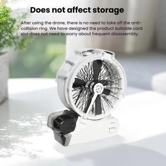 For DJI Flip Drone With Tripod Bumper Ring(Gray)