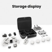 For DJI Flip Sunnylife FP-B959 Organizer Bag Smooth Flying Kit Crossbody Bag(Gray)