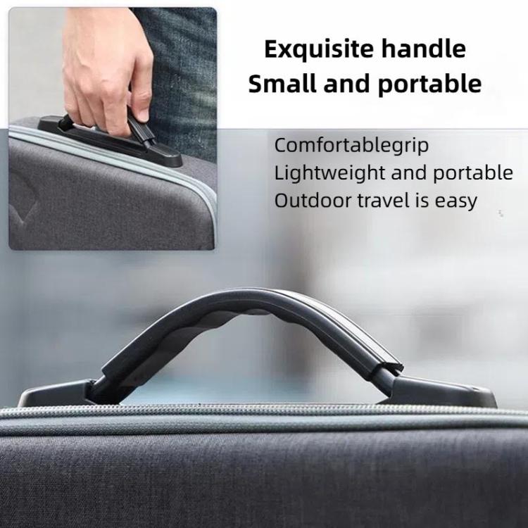 For DJI Flip Sunnylife FP-B959 Organizer Bag Smooth Flying Kit Crossbody Bag(Gray)