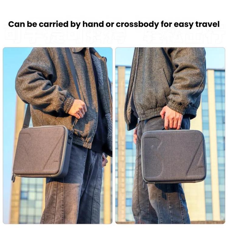 For DJI Flip Sunnylife FP-B959 Organizer Bag Smooth Flying Kit Crossbody Bag(Gray) - free shipping - PMC TechLife - Order now!