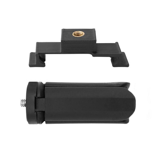 For DJI Flip CQT Drone Adapter Expansion Bracket 1/4 Connector to Tripod Fixed Shooting Accessories, Spec: Stand+Mini Tripod