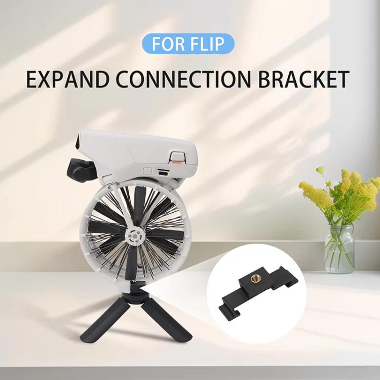 For DJI Flip CQT Drone Adapter Expansion Bracket 1/4 Connector to Tripod Fixed Shooting Accessories, Spec: Single Stand