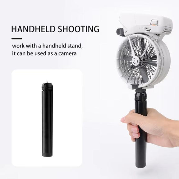 For DJI Flip CQT Drone Adapter Expansion Bracket 1/4 Connector to Tripod Fixed Shooting Accessories, Spec: Stand+Mini Tripod