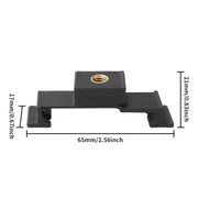 For DJI Flip CQT Drone Adapter Expansion Bracket 1/4 Connector to Tripod Fixed Shooting Accessories, Spec: Single Stand