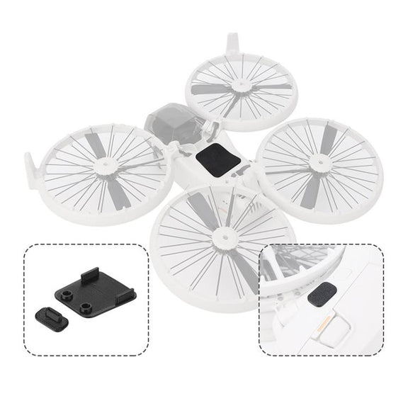 For DJI Flip CQT Fuselage Dust Cover Scratch and Moisture Resistant Short Circuit Protective Cover