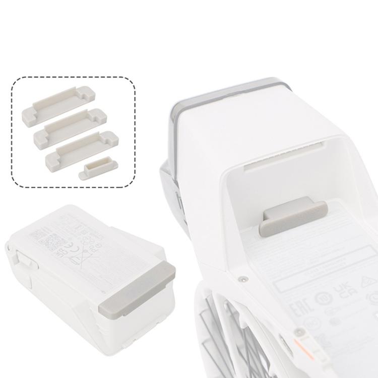 For DJI Flip CQT 4 In 1 Battery Charging Port Dust Plug Moisture Resistant Short Circuit Oxidation Protective Cover Accessories - free shipping - PMC TechLife - Order now!