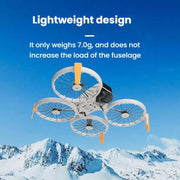 For DJI Flip CQT 4 In 1 Drone Folding Booster Stand Scratch and Wear Resistant Landing Protective Bracket(Black)