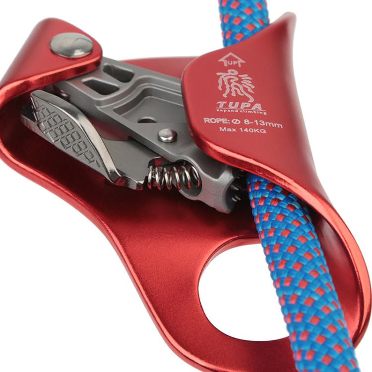 XINDA TP-XS04 Outdoor Climbing Chest Rope Ascender Belay Ascender Climbers Cave Exploration Protective Gear(Orange)