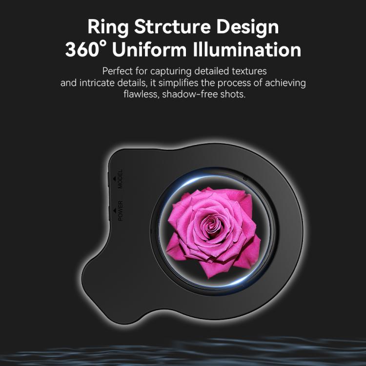 APEXEL APL-FL26 Jewelry Food Still Life Tri-color 9-speed Slim Ring Macro Photography Fill Light - free shipping - PMc TechLife - Order now!