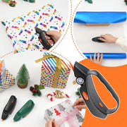 NBJ1 Roll Wrapping Paper Cutter with Handle Paper Cutter(Green)