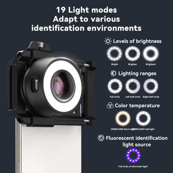 APEXEL APL-MS120 Handheld Identification Repair Quality Inspection Jewelry HD Magnification Mobile Microscope