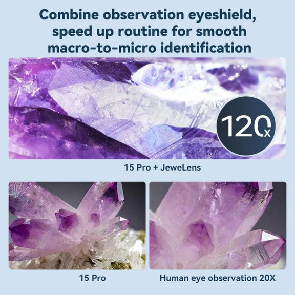 APEXEL APL-MS120 Handheld Identification Repair Quality Inspection Jewelry HD Magnification Mobile Microscope
