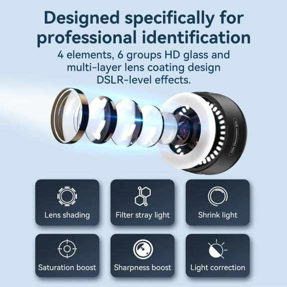APEXEL APL-MS120 Handheld Identification Repair Quality Inspection Jewelry HD Magnification Mobile Microscope