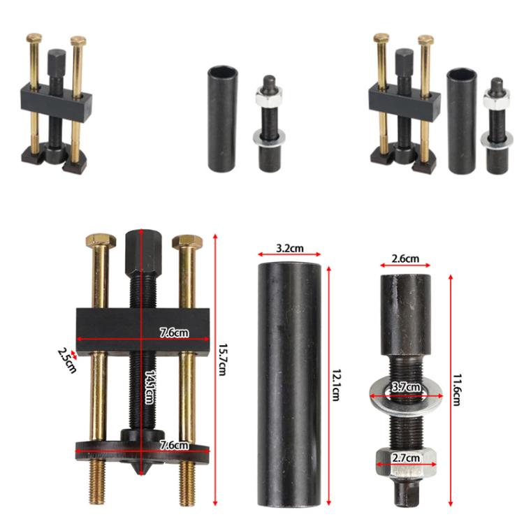 For Harley Big Twin 1409KMT Transmission Spindle Inner Bearing Tool, Specifications: Complete Set - Replacement Parts by PMc TechLife | Online Shopping South Africa | PMc TechLife | Buy Now Pay Later Mobicred