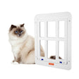 25 x 31.5cm Pet Screen Door Cats And Dogs Free Entry and Exit Lattice Door(White) - Pet Screen Doors by PMC TechLife | Online Shopping South Africa | PMC TechLife | Buy Now Pay Later Mobicred