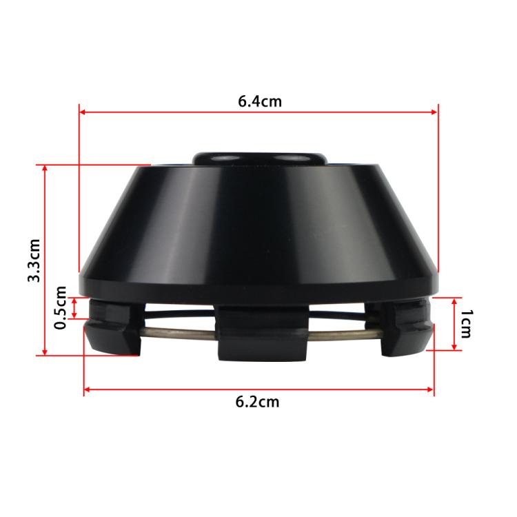 61mm B-type Wheel Center Cap For CE28 SE37 RAYS(Silver) - Wheels Tires & Parts by PMc TechLife | Online Shopping South Africa | PMc TechLife | Buy Now Pay Later Mobicred