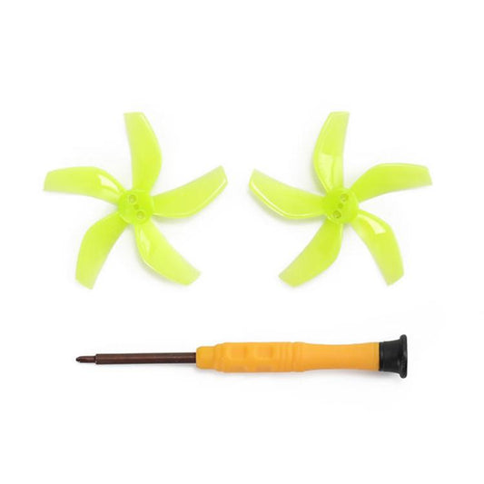 1pair For DJI Neo RCSTQ Drone 5 Blade Paddle Quick Release Replacement Blade(Green) - DIY Propeller by RCSTQ | Online Shopping South Africa | PMC Jewellery | Buy Now Pay Later Mobicred