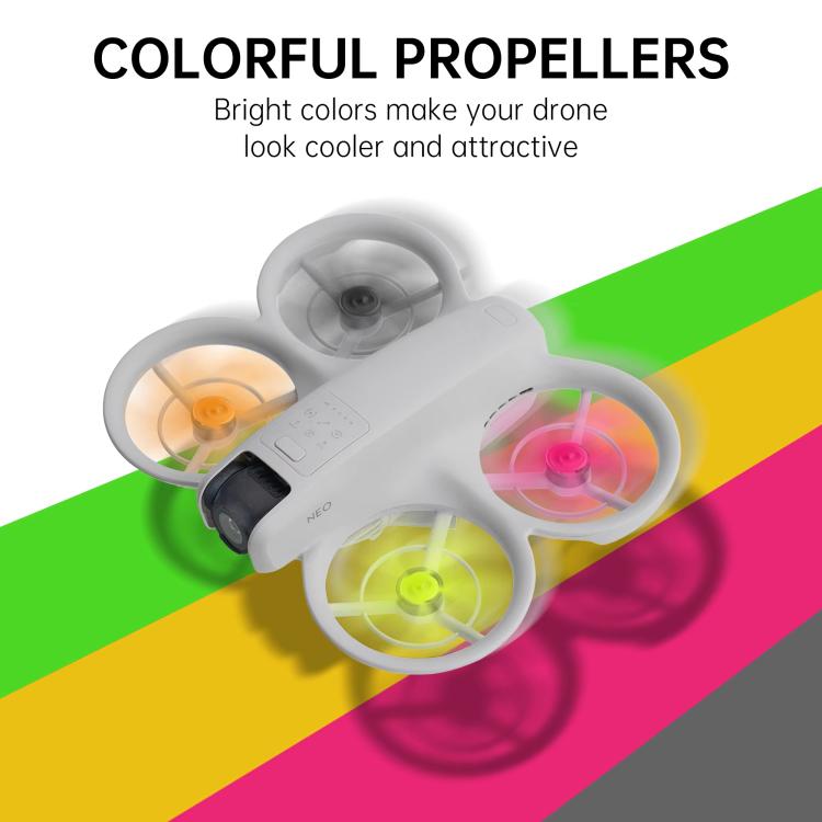 1pair For DJI Neo RCSTQ Drone 5 Blade Paddle Quick Release Replacement Blade(Green) - DIY Propeller by RCSTQ | Online Shopping South Africa | PMc TechLife | Buy Now Pay Later Mobicred