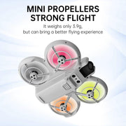 1pair For DJI Neo RCSTQ Drone 5 Blade Paddle Quick Release Replacement Blade(Pink)