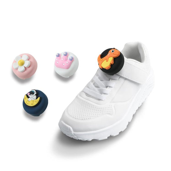 5pcs /Pack For Airtag Children Shoelace Fixed Locator Silicone Protective Cover(Daisy)