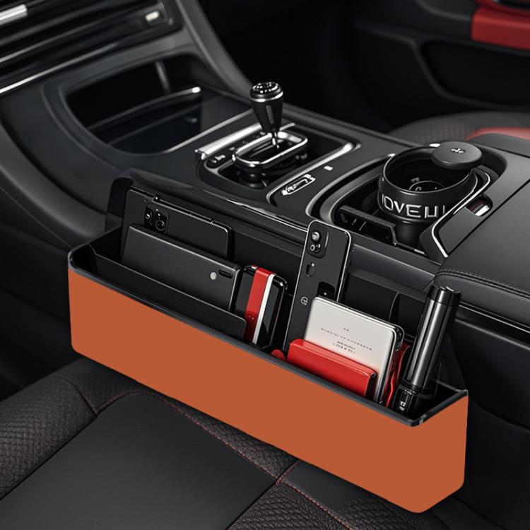 Car Seat Seam Storage Box Universal Car Seam Organizer Auto Accessories(Orange) - free shipping - PMc TechLife - Order now!