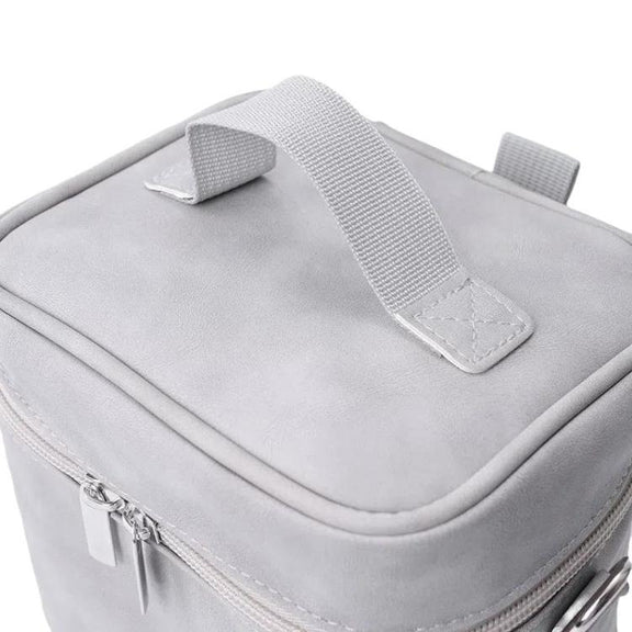 RCSTQ Drone Universal Storage Bag Inner Compartment Partitioned Tote Bag(Gray White)