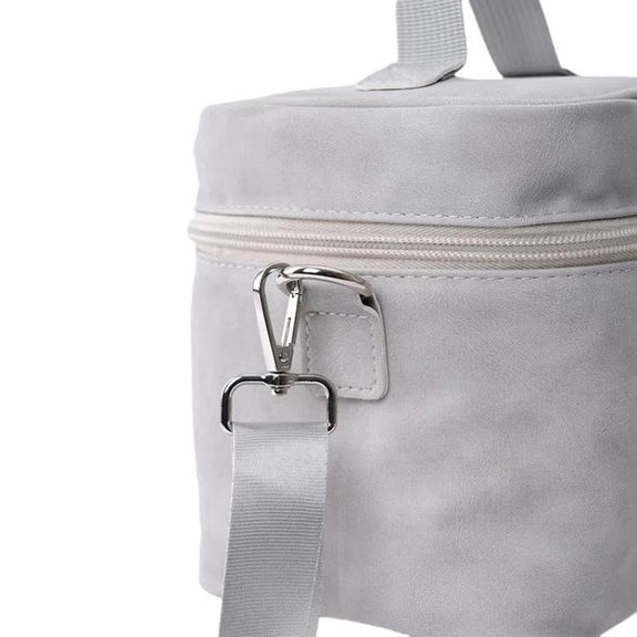 RCSTQ Drone Universal Storage Bag Inner Compartment Partitioned Tote Bag(Gray White)