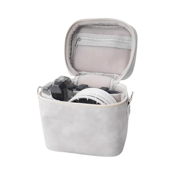 RCSTQ Drone Universal Storage Bag Inner Compartment Partitioned Tote Bag(Gray White)