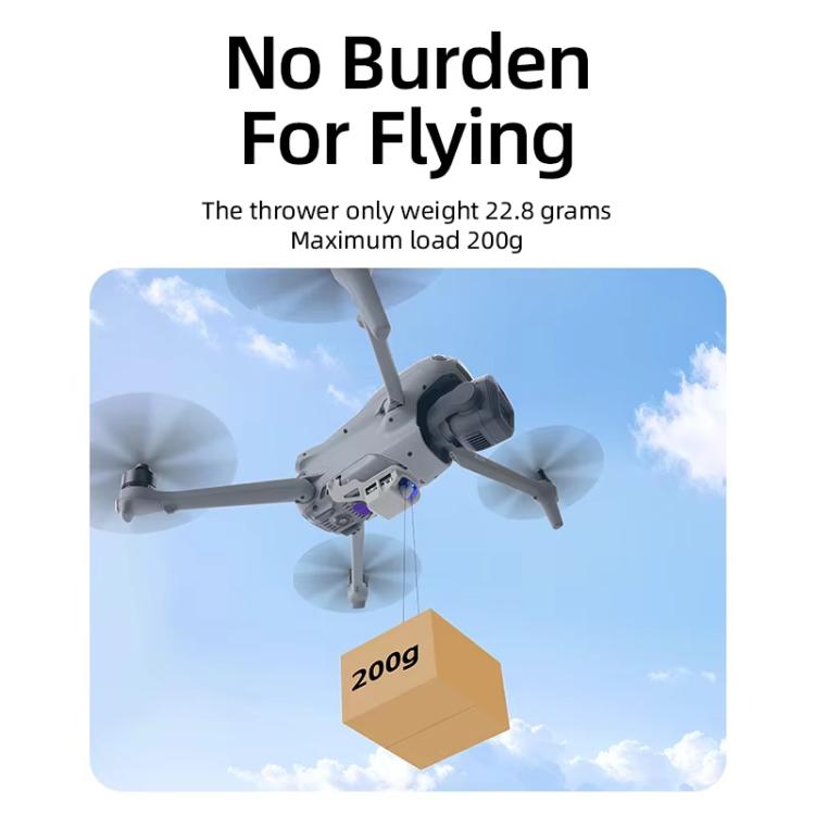 For DJI Air 3S RCSTQ Drone Air Thrower Transport Device(Thrower+Binding Line)