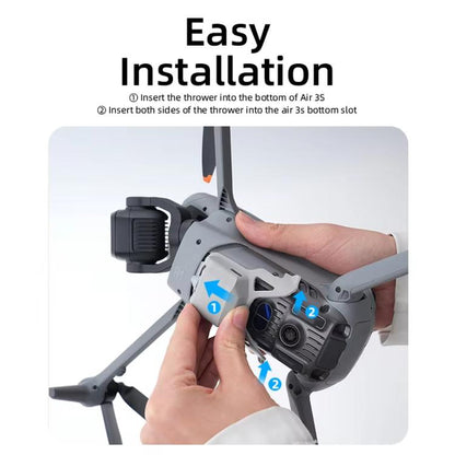 For DJI Air 3S RCSTQ Drone Air Thrower Transport Device(Thrower+Binding Line) - free shipping - PMC Jewellery - Order now!