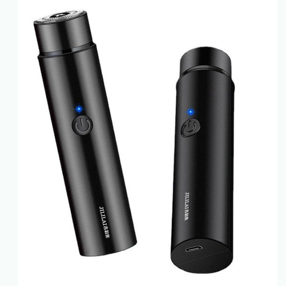 JILILAI 033 Electric Shaver Portable Mini Razor Car Electrical Shaver(Black)