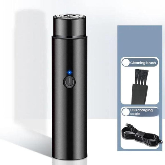 JILILAI 033 Electric Shaver Portable Mini Razor Car Electrical Shaver(Black)