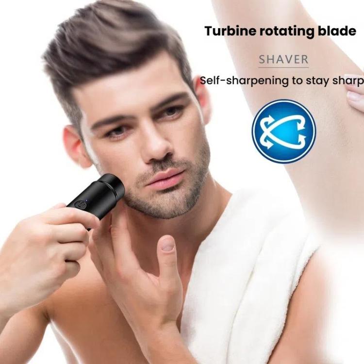 JILILAI 033 Electric Shaver Portable Mini Razor Car Electrical Shaver(Black)