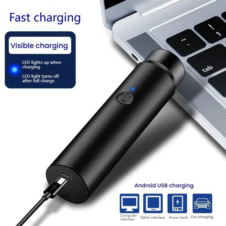 JILILAI 033 Electric Shaver Portable Mini Razor Car Electrical Shaver(Black) - free shipping - PMC Jewellery - Order now!