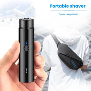 JILILAI 033 Electric Shaver Portable Mini Razor Car Electrical Shaver(Black)