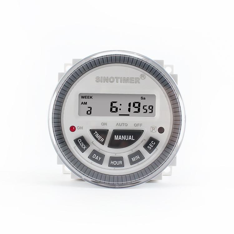 SINOTIMER TM-619sH-2 220VAC 10A Digital 7-Day Timer Switch Second Control Timer - Switch by SINOTIMER | Online Shopping South Africa | PMc TechLife | Buy Now Pay Later Mobicred