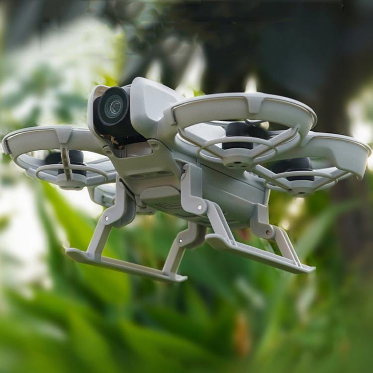 For DJI Neo BRDRC NEO021 Boosting Kickstand Drone Landing Gear Folding Sled Kickstand(Gray)