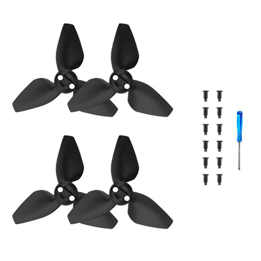 For DJI Neo BRDRC 2pairs Drone Propeller Wing Protection Accessories(Black) - free shipping - PMC Jewellery - Order now!
